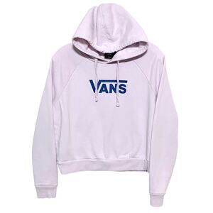 Vans Lavender Flying V Boxy Hoodie Sweatshirt Womens XS Activewear Athletic Cozy
